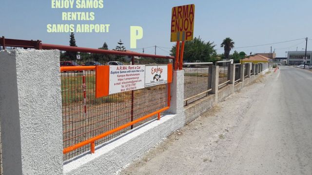 airport parking enjoy samos rentals